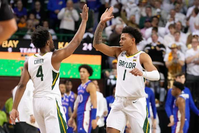 Baylor guards LJ Cryer and Keyonte George